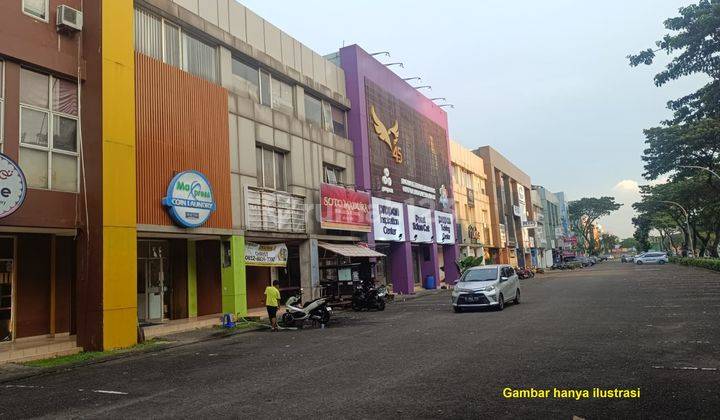 Dijual ruko (gandeng) di lokasi strategis hadap jalan utama di Alam Sutera Tangerang 1