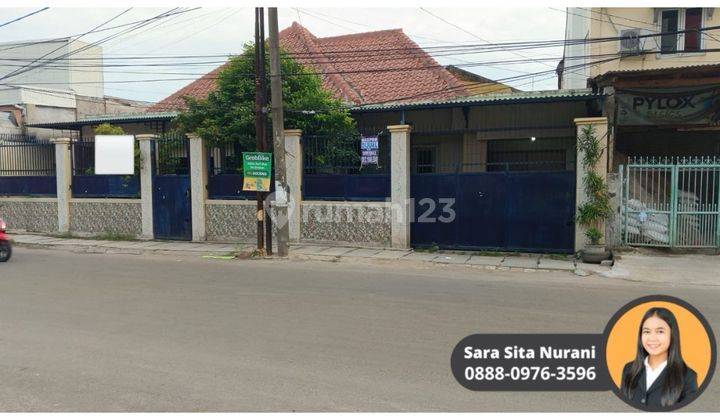 Dijual Rumah Ex. Pabrik Roti - Sebrang Stasiun Pasar Lama 1