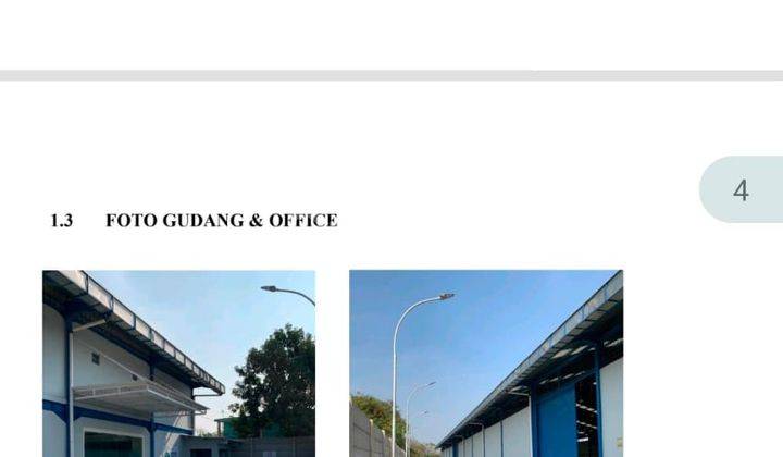 Dijual Gudang Dan Office Zona Industri 3891M Cakung Jakarta Timur 2