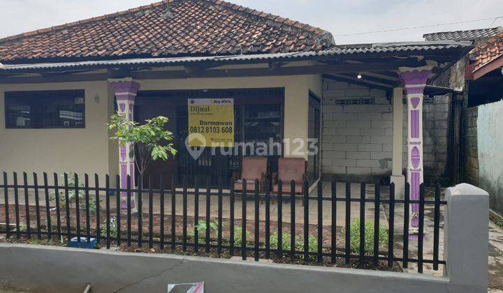 Di jual rumah 1 lantai di Jln Pembangunan 2 Kedung Halang Bogor Utara Butuh Renovasi 1