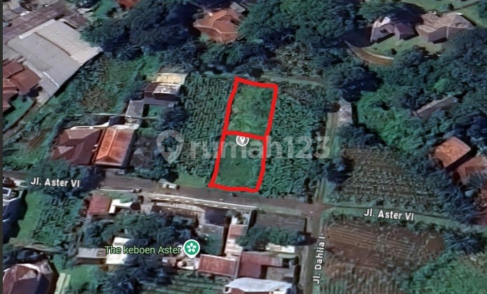 Tanah, SHM, di Bogor Selatan,