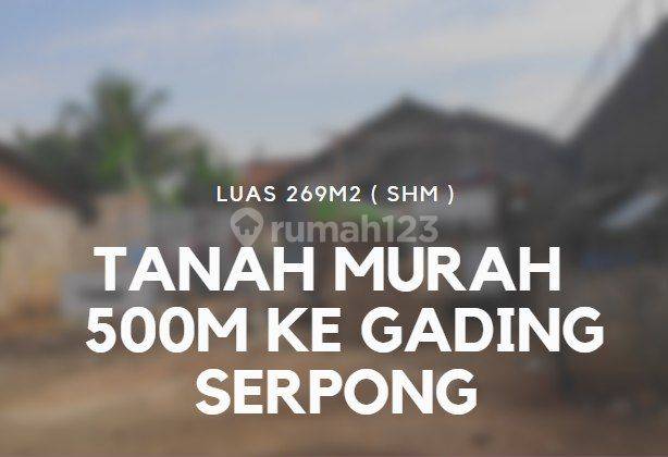 Jual Tanah Cocok Untuk Kos2an Dekat Gading Serpong Tangerang  1