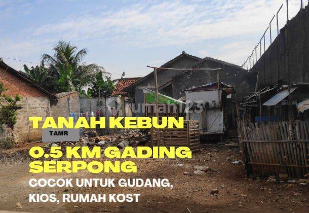 Jual Tanah Cocok Untuk Kos2an Dekat Gading Serpong Tangerang  2