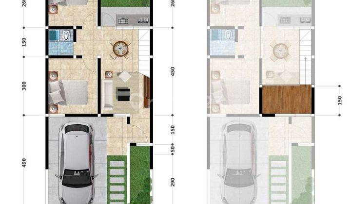 Jual Rumah di Bogor Murah,2 Lantai Dekat Stasiun Cilebut Bisa Kpr 2