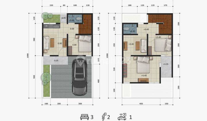 Rumah Dijual di Depok, Pinggir Jalan di Pondok Petir  2