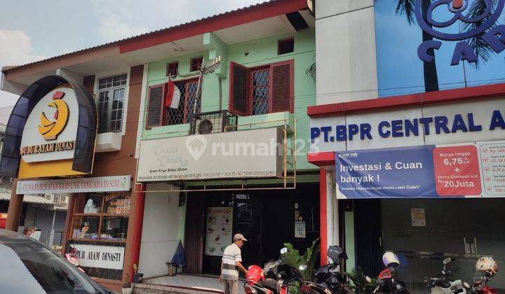 Ruko Dijual di Dekat Pasar Modern Bsd, Strategis Pinggir Jalan Raya  2