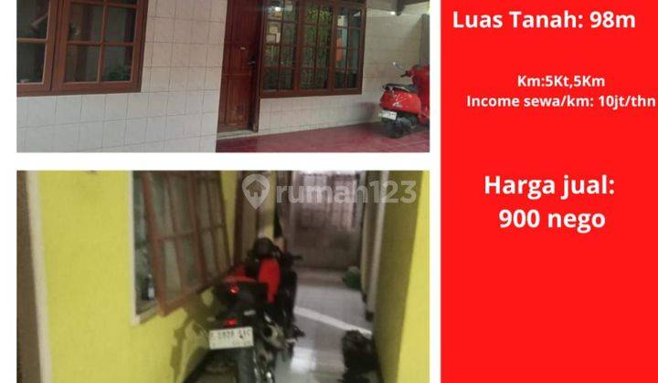 JUAL RUMAH KOST BELAKANG STT TELKOM 1