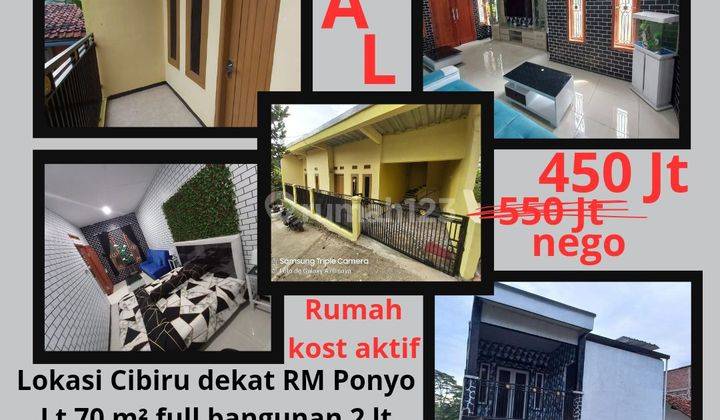 JUAL SEGERA RUMAH KOST AKTIF 2 LT DI CIBIRU 1