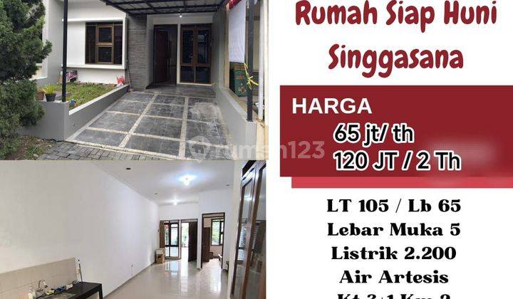 Disewakan Rumah Nyaman Siap Huni Di Singgasana 1