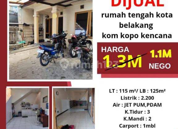 Jual Cepat Bu Rumah 2 Lt Strategis Blk Kopo Kencana 1