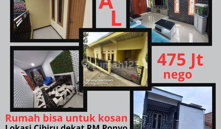 JUAL CEPAT RUMAH BISA UNTUK KOSAN DI CIBIRU 1