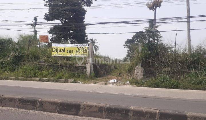 Dijual Cepat Tanah Komersil di Pinggir Jalan Raya Parung, Bogor 2