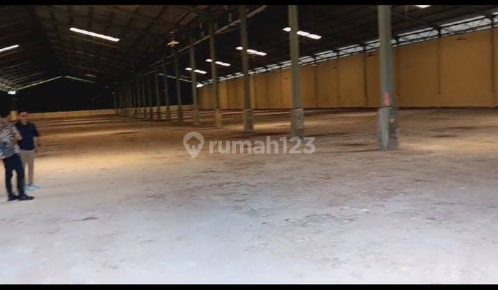 Sewa Gudang Di Pasar Jaya Jatiuwung Luas Bangunan 6000 M Harga 2.7 M/th Nego 1