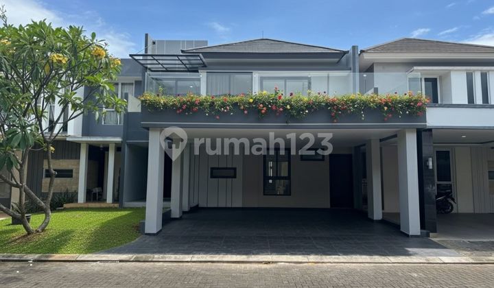 Rumah Mewah Brand New De Park Bsd Siap Huni Ukuran 10X25 Rumah Mewah Brand New De Park Bsd Siap Huni Ukuran 10X25