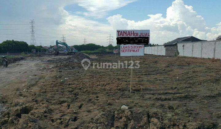 Dijual tanah Sertifikat di daerah Marunda, Bekasi Utara 1