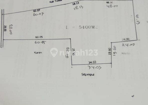 Dijual tanah Sertifikat di daerah Marunda, Bekasi Utara 2