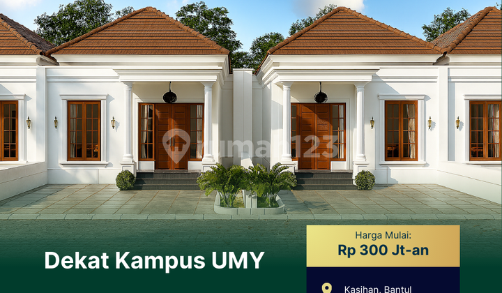 Near Ambarketawang Toll Exit, House for Sale in Bantul: Type 50/90.