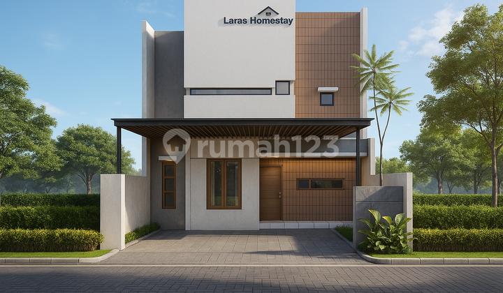 Dekat FKT UGM, area Jakal Villa Homestay Jogja dijual : Free Kolam Renang