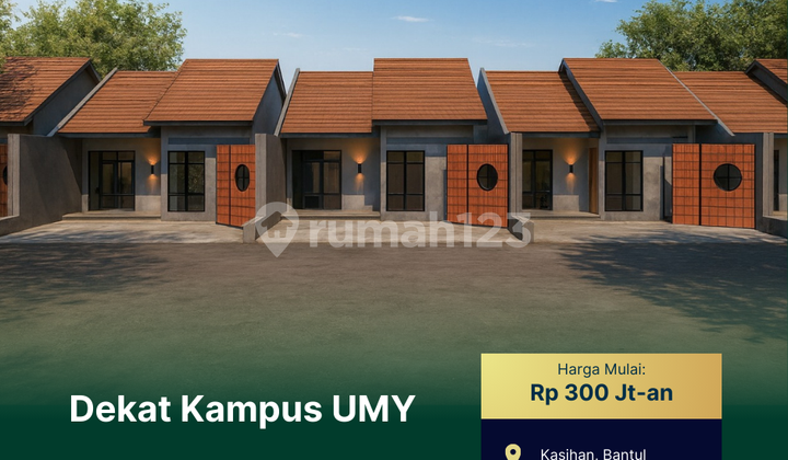 Dekat Kampus UMY, Dijual Rumah Kasihan Bantul: Model Japandi Dekat Kampus UMY, Dijual Rumah Kasihan Bantul: Model Japandi