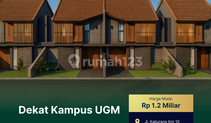 Dekat Kampus UGM, Jual Rumah Jogja : Include Kolam Renang