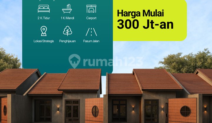 5 menit ke Kampus UAD Cab. Wates, Jual Rumah Kulon Progo Type 50/114
