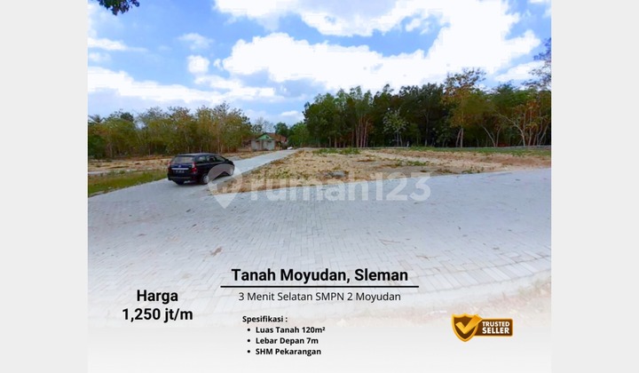 1 Jt-an/m Dekat Ponpes Bina Umat Godean, Kapling Moyudan Jogja 1 Jt-an/m Dekat Ponpes Bina Umat Godean, Kapling Moyudan Jogja