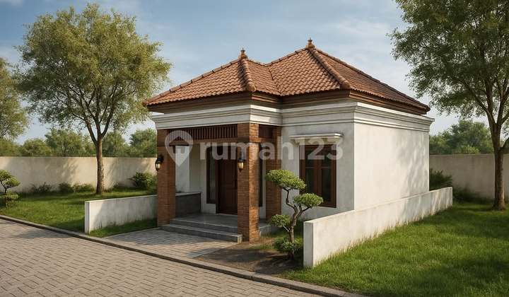 Comfortable Bali-Style Residence, Rice Field View in Wates, Kulonprogo City