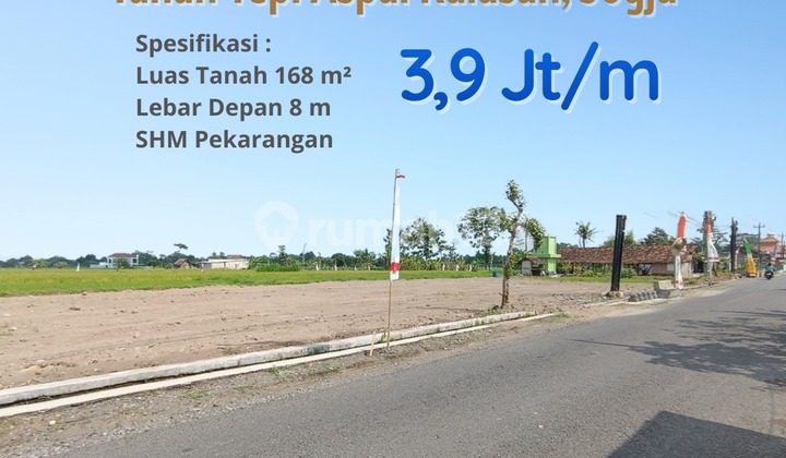 Pas Buat Ruko, Jl. Raya Sambiroto, Kalasan Luas 168 M : Sleman