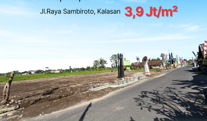 Tepi Aspal Dekat Pamella 7 Purwomartani, Sleman : SHM