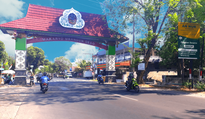 Dekat Alun Alun Paseban Bantul Jogja, Tanah Cluster Siap Ajb 2