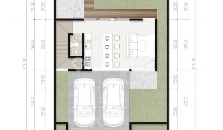 Rumah Kontemporer 2 Lantai Jl.damai Jogja, Dekat Kampus Ugm 2