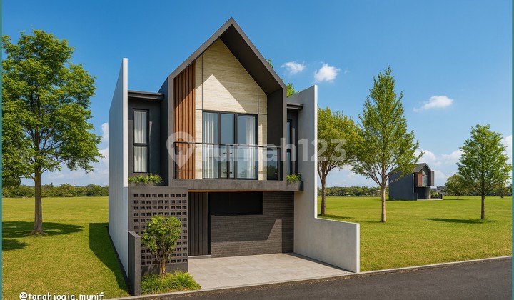 Scandinavian House 900 Million Jogja, with Swimming Pool, Scandinavian House 900 Million Jogja, with Swimming Pool,