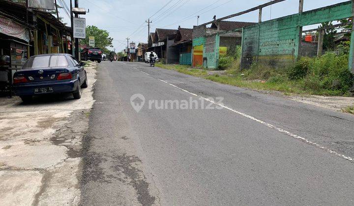 Tanah Dijual Jogja, Tepi Jl. Godean Shm, Cocok Bangun Ruko 1