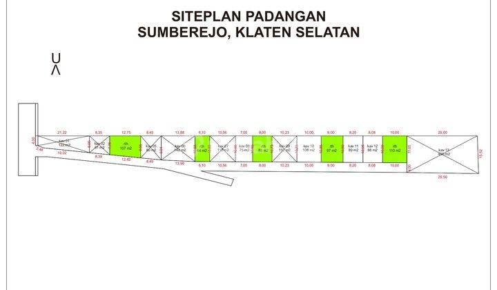 Tanah Dijual Klaten SHM Siap Ajb, 600m Jl. Jogja Solo  2