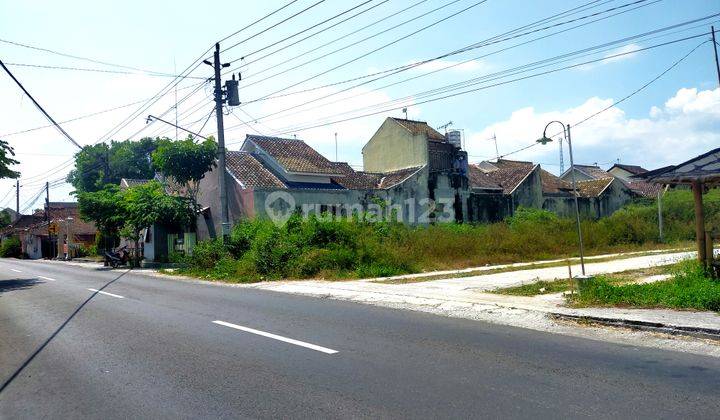 Tanah Klaten Sertifikat Pekarangan 550 Meter Jl Jogja Solo 2