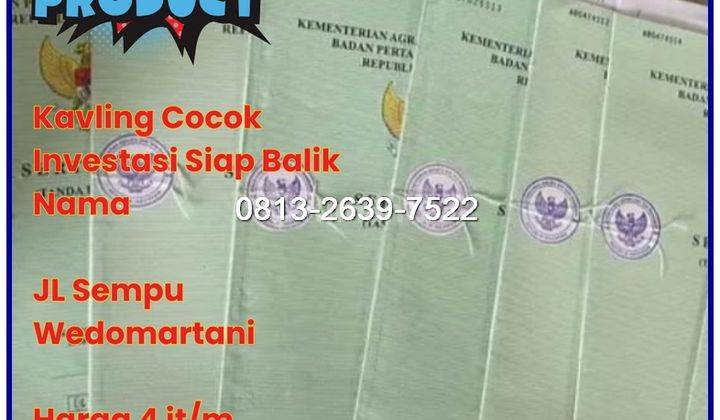 Tanah Dekat Upn Dan Unriyo, Jual Murah Akses Lega 1