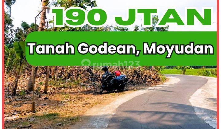 Murah Banget 190 Jtan, Tanah di Godean Sleman 1