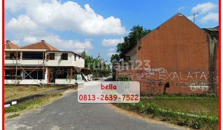 Tanah di Jl Kabupaten, Trihanggo, Sleman SHM