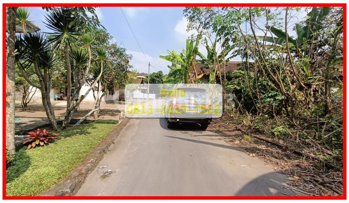 Tanah di Jl Besi Jangkang ,, Yogyakarta SHM Akad Notaris 