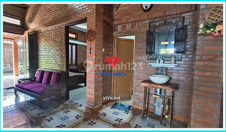 Jual Rumah Etnik Joglo di Godean, Rumah Bonus Sawah 2