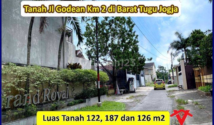 Tanah Murah SHM di Barat Tugu Yogyakarta 1