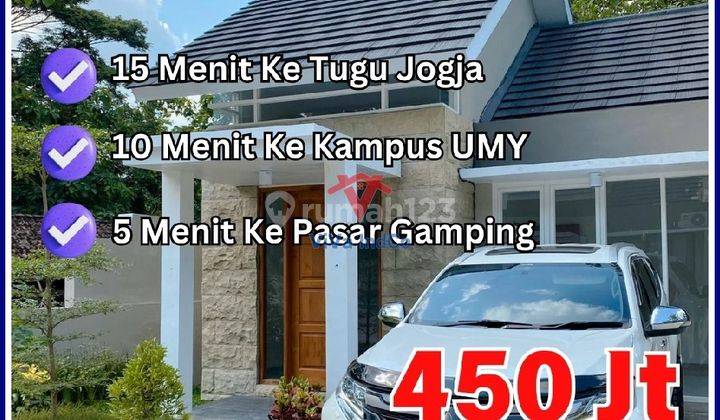 Jual Rumah Type 45 di Balecatur Sleman, Siap Bangun 1