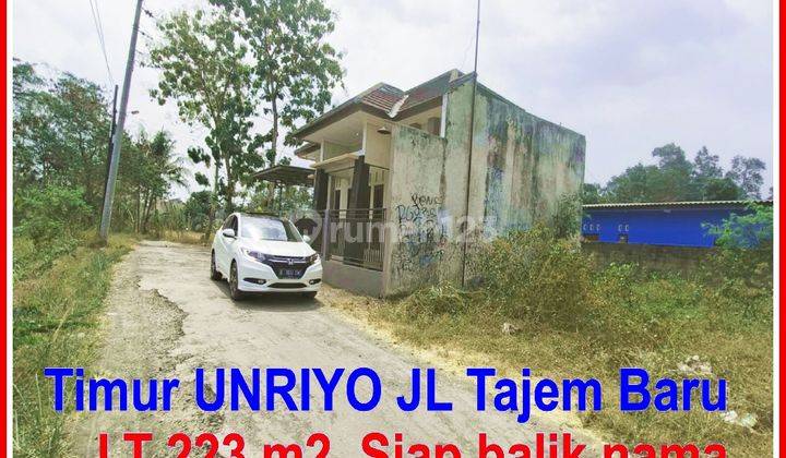 Tanah Siap Balik Nama di Timur Budi Mulia Maguwo 1