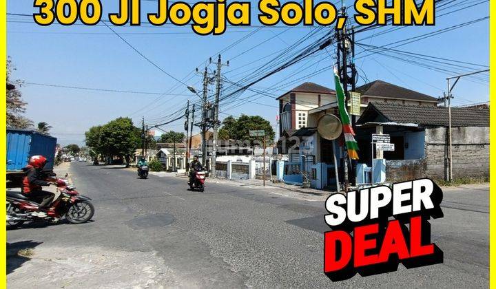 300 M Jl Jogja Solo, Jual Tanah Dekat Ukrim 1