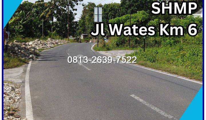 Jual Tanah Jl Wates Km 6, Ajb, 15 Menit Malioboro 1