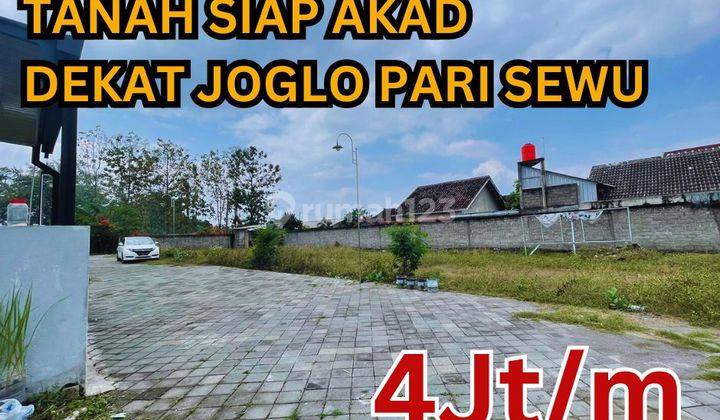 Dijual Tanah Murah Dekat Resto Joglo Pari Sewu Jogja 1