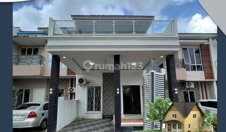 DISEWAKAN RUMAH PLAMO RESIDENCE 2 LANTAI DEKAT FULL FURNISHED 1