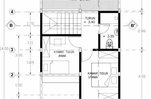 Rumah Baru 2 Lantai SHM di cluster margahayu kencana  2