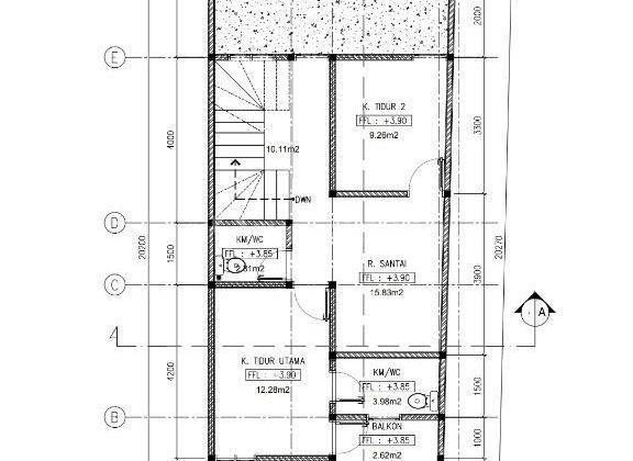 Rumah Baru 2 Lantai  Sayap Bkr Strategis Dekat Pusat Kota 2