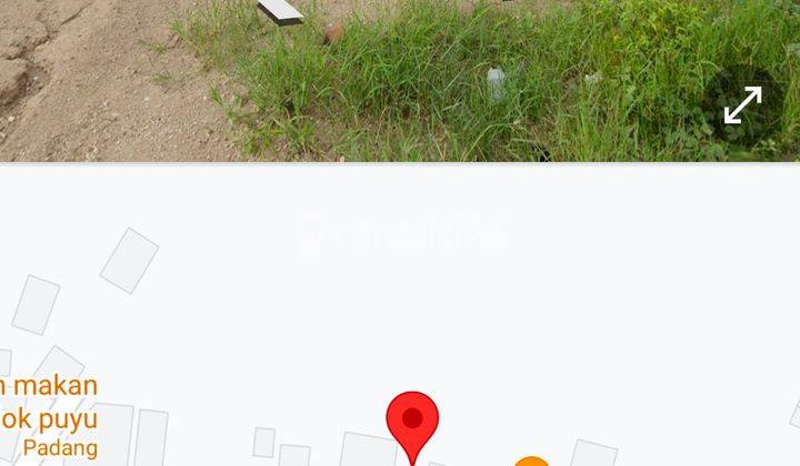 Dijual tanah lokasi tepi jalan aspal 2